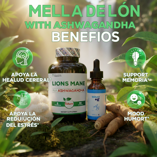 Melena De Leon Ashwagandha y Serum